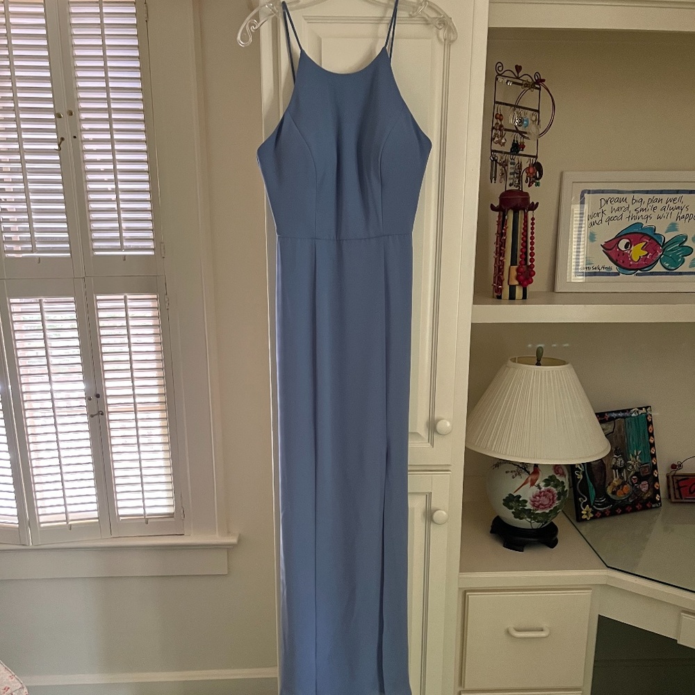 After Six Bridesmaid Dress 1512 Larkspur